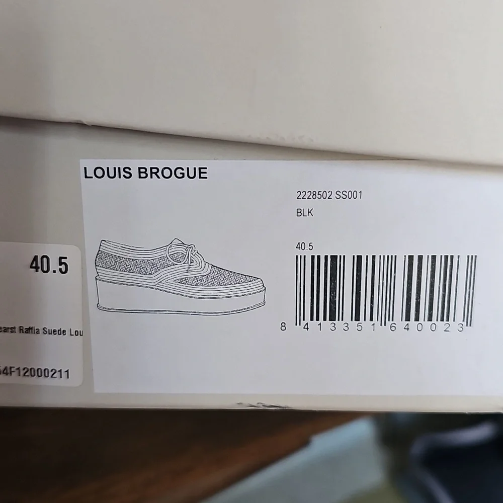 Gabreila Hearst X Clergerie Louis Brogue Platform Loafers - Picture 2 of 4